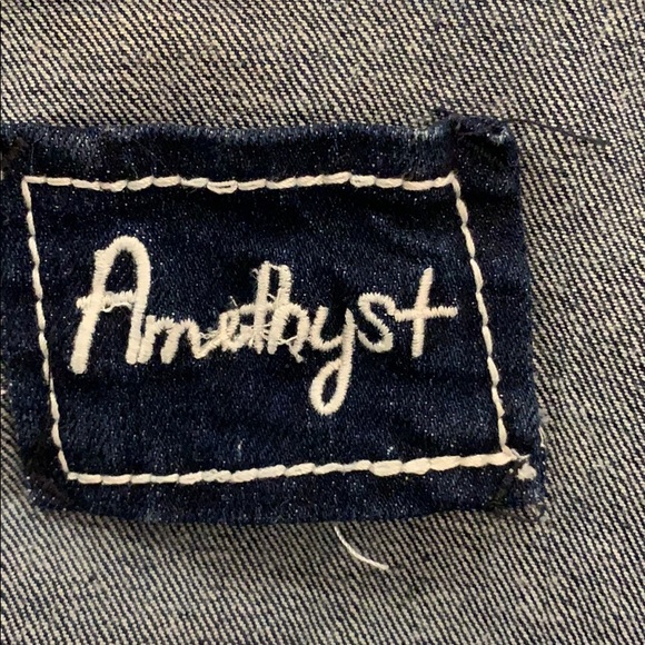 Blue denim crop jean jacket - Picture 7 of 8